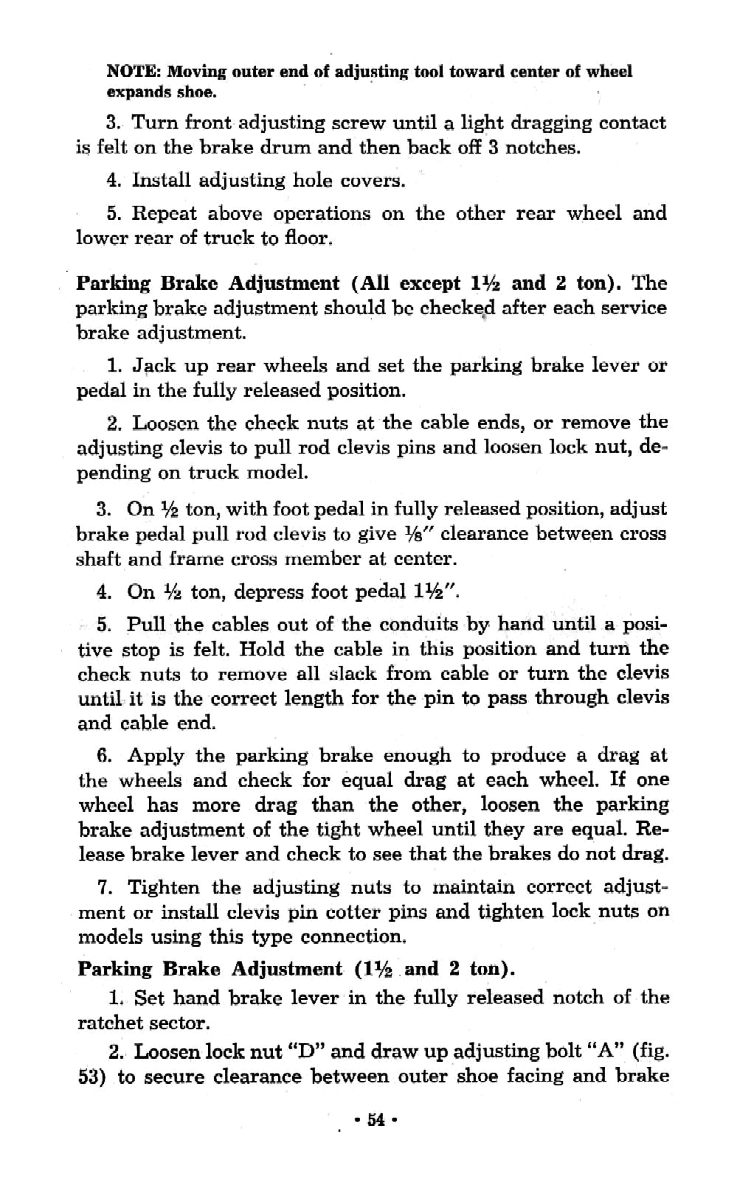 1951 Chevrolet Trucks Operators Manual Page 26